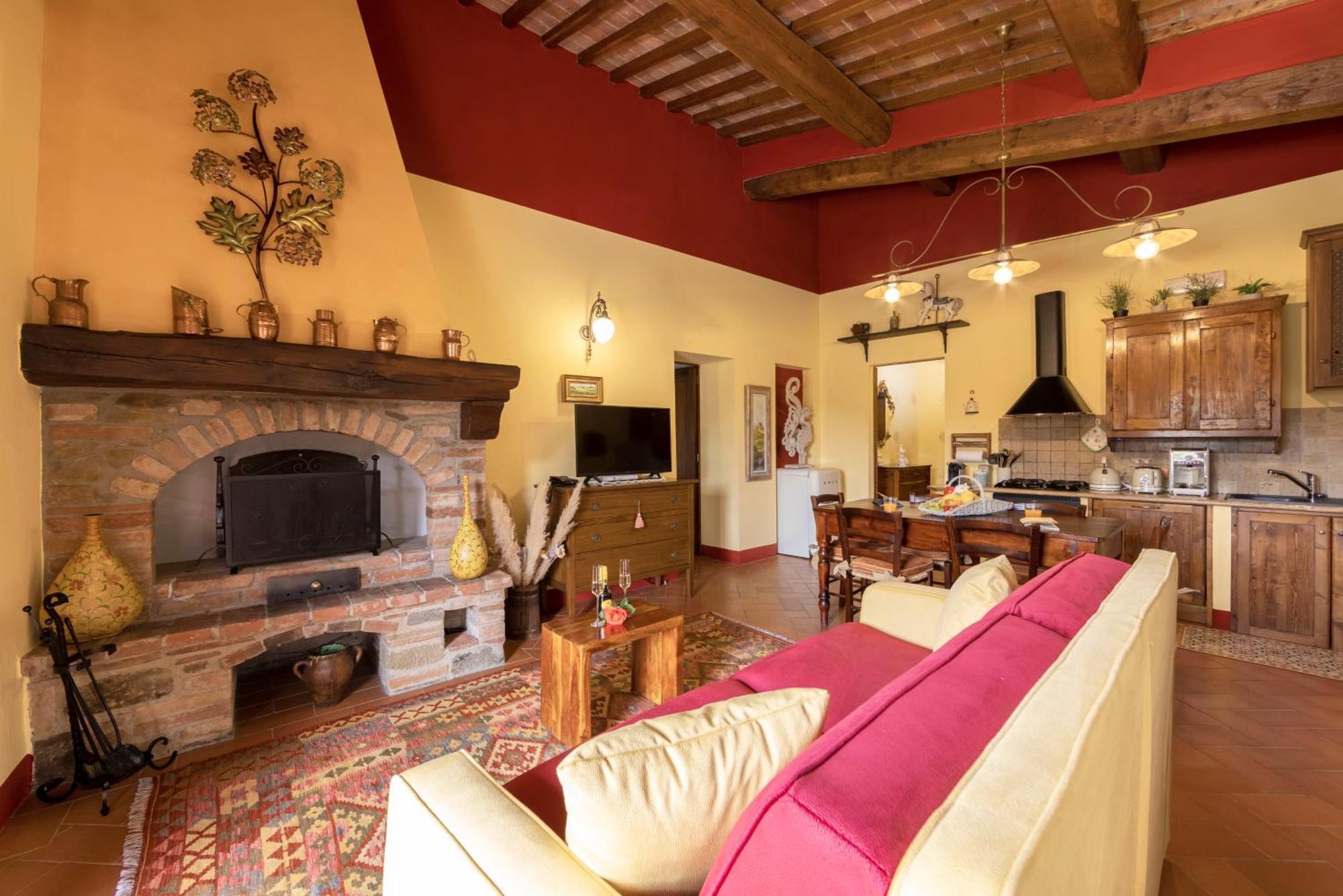 Podere La Casina Country Chic Rigomagno Buitenkant foto